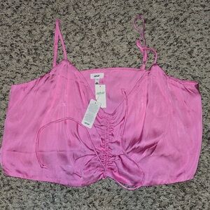 Aerie Pink Crop Top